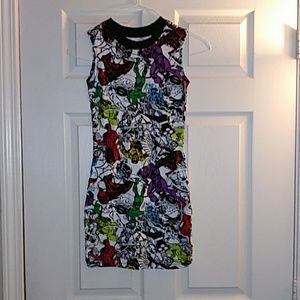 Comic book dress
